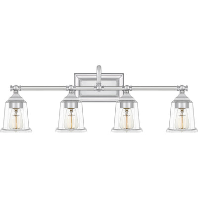 Quoizel - NLC8604C - Four Light Bath - Nicholas - Polished Chrome