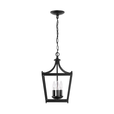 Capital Lighting - 4036MB - Three Light Foyer Pendant - Stanton - Matte Black