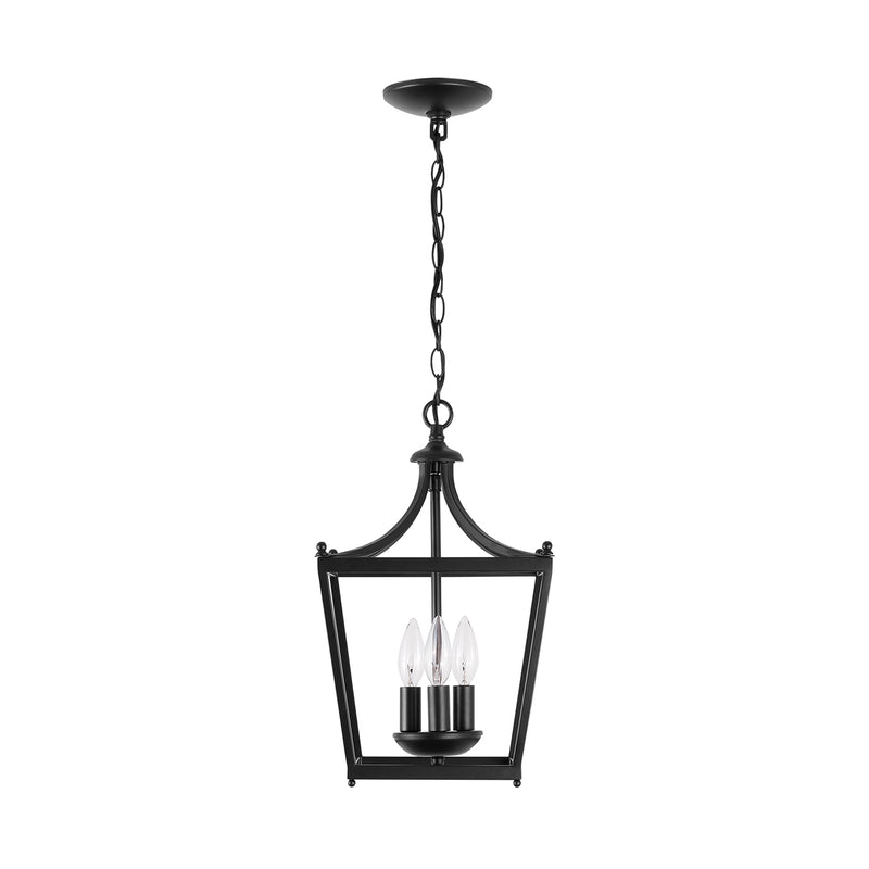 Capital Lighting - 4036MB - Three Light Foyer Pendant - Stanton - Matte Black