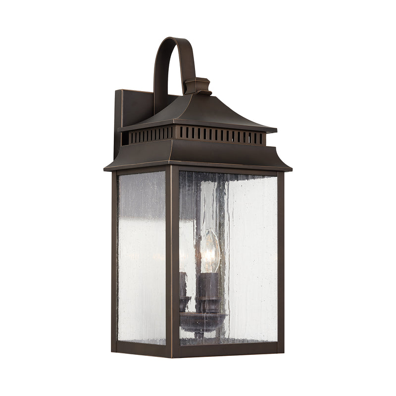 Capital Lighting - 936931OZ - Three Light Outdoor Wall Lantern - Sutter Creek - Oiled Bronze