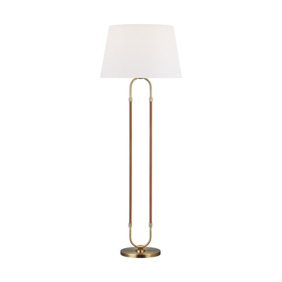 Visual Comfort Studio - LT1031TWB1 - One Light Floor Lamp - Katie - Time Worn Brass