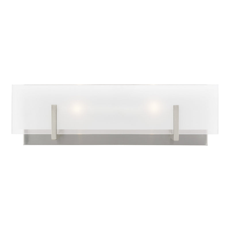 Visual Comfort Studio - 4430802EN-962 - Two Light Wall / Bath - Syll - Brushed Nickel