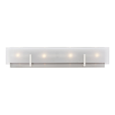 Visual Comfort Studio - 4430804-962 - Four Light Wall / Bath - Syll - Brushed Nickel