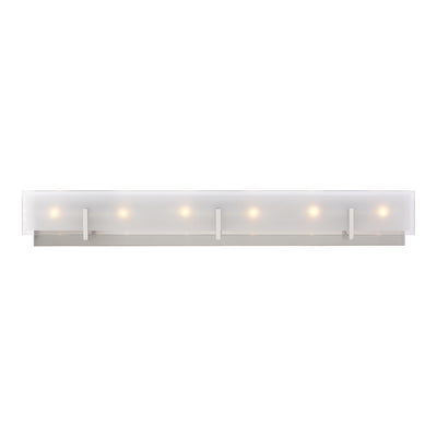 Visual Comfort Studio - 4430806-962 - Six Light Wall / Bath - Syll - Brushed Nickel