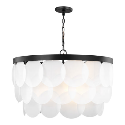 Visual Comfort Studio - 5202508-112 - Eight Light Pendant - Mellita - Midnight Black