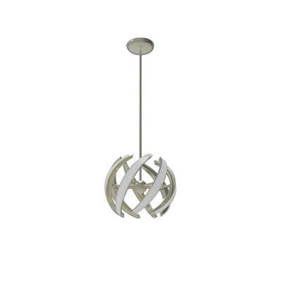 BlackJack Lighting - SWL-16P-SN-27U-30K - LED Pendant - Swirl - Satin Nickel