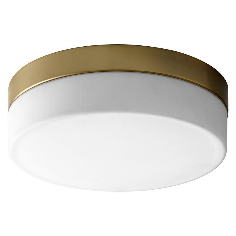 Oxygen - 32-631-40 - LED Ceiling Mount - Zuri - Aged Brass