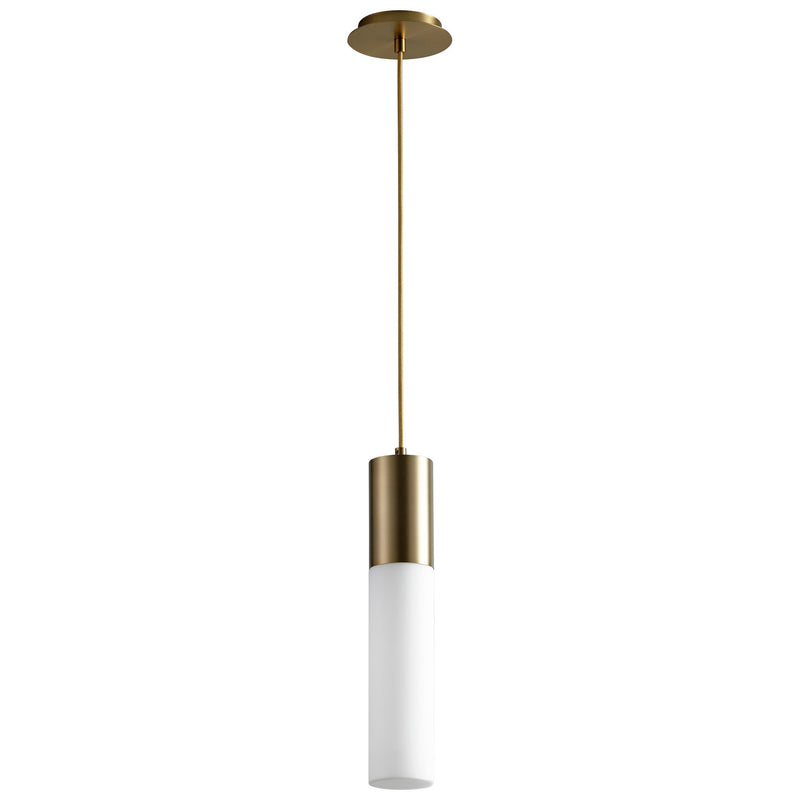 Oxygen - 3-653-140 - LED Pendant - Magnum - Aged Brass