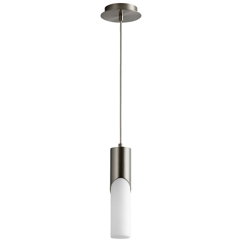 Oxygen - 3-668-124 - LED Pendant - Ellipse - Satin Nickel