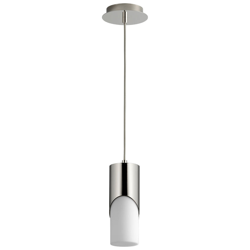 Oxygen - 3-677-120 - LED Pendant - Ellipse - Polished Nickel