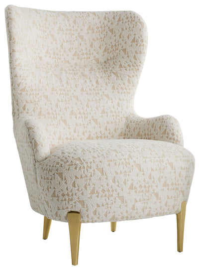 Arteriors-Kirby Accent Chair-Antique Brass