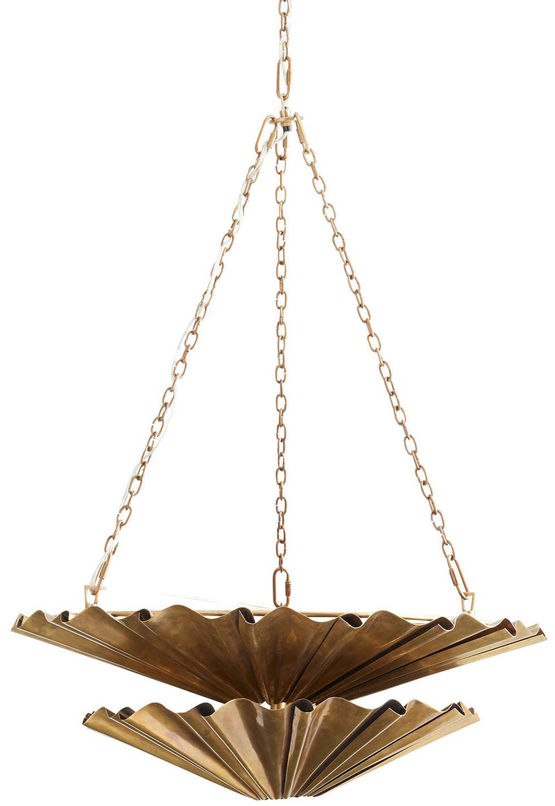 Arteriors-Katya Chandelier-Vintage Brass