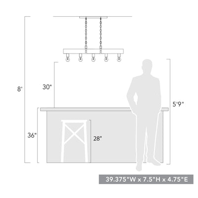 Garrett Linear Pendant