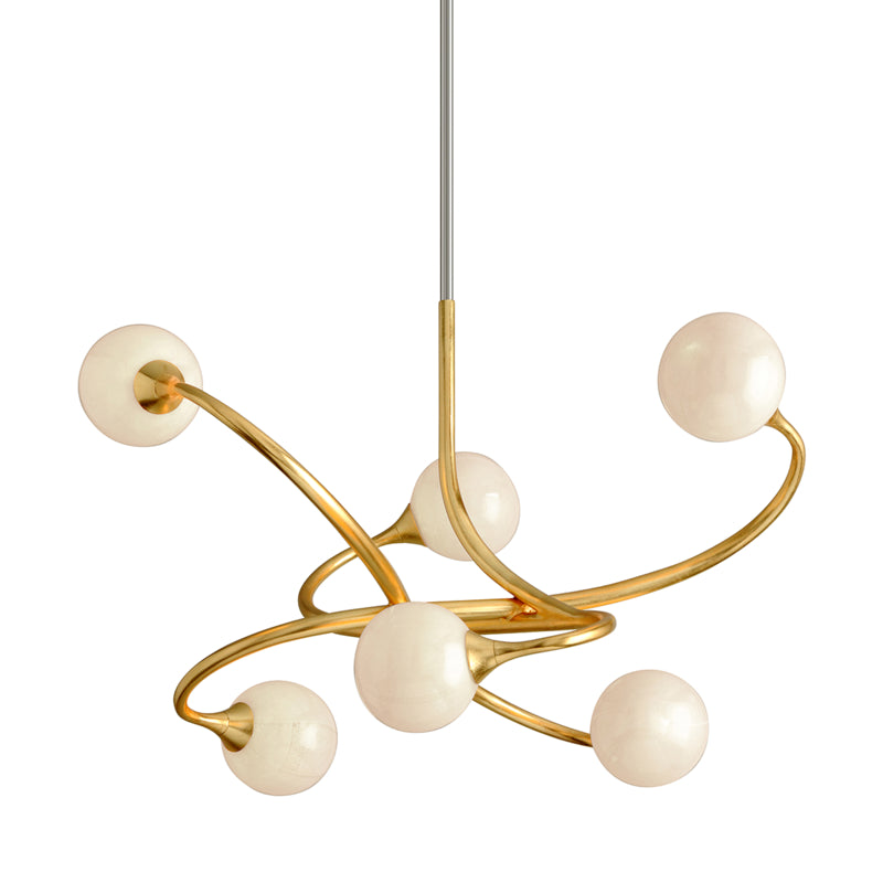 Corbett Lighting - 294-06-GL - LED Chandelier - Signature - Gold Leaf