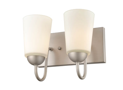 Millennium - 9812-SN - Two Light Vanity - Ivey Lake - Satin Nickel