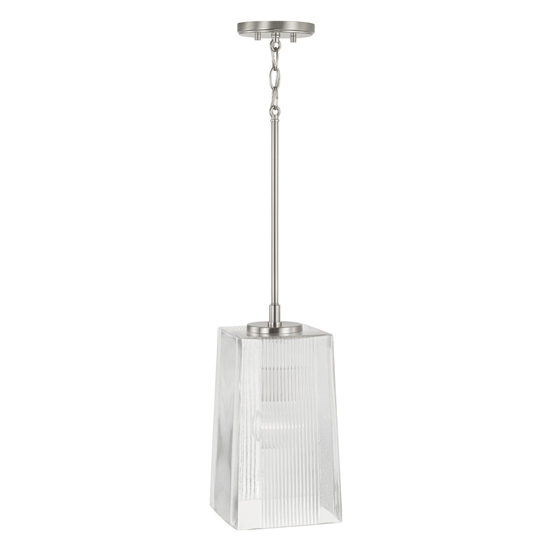 Capital Lighting - 341711BN - One Light Pendant - Lexi - Brushed Nickel