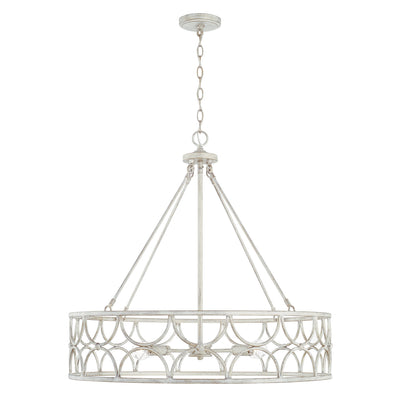 Capital Lighting - 343341WW - Four Light Pendant - Ricci - Winter White