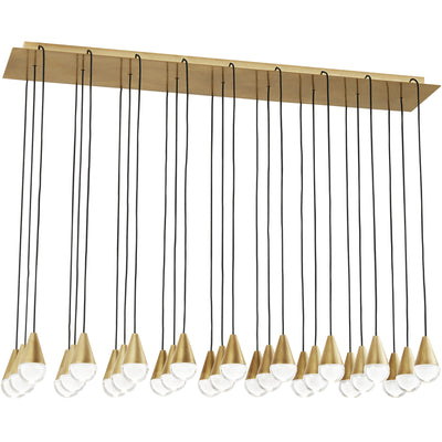 Visual Comfort Modern - 700TRSPCPA27TNBLED930120 - Natural Brass