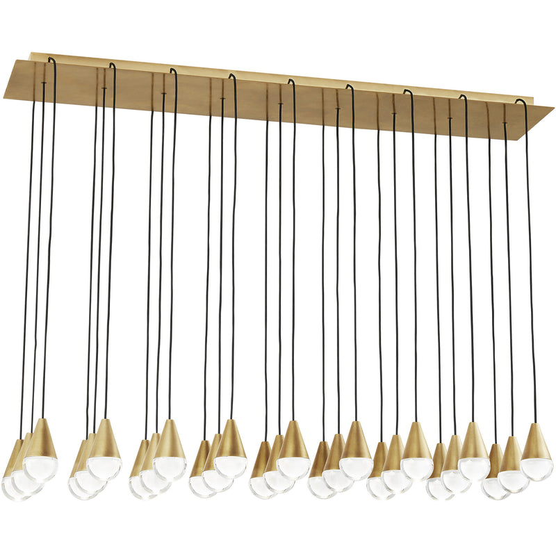 Visual Comfort Modern - 700TRSPCPA27TNBLED930120 - Natural Brass