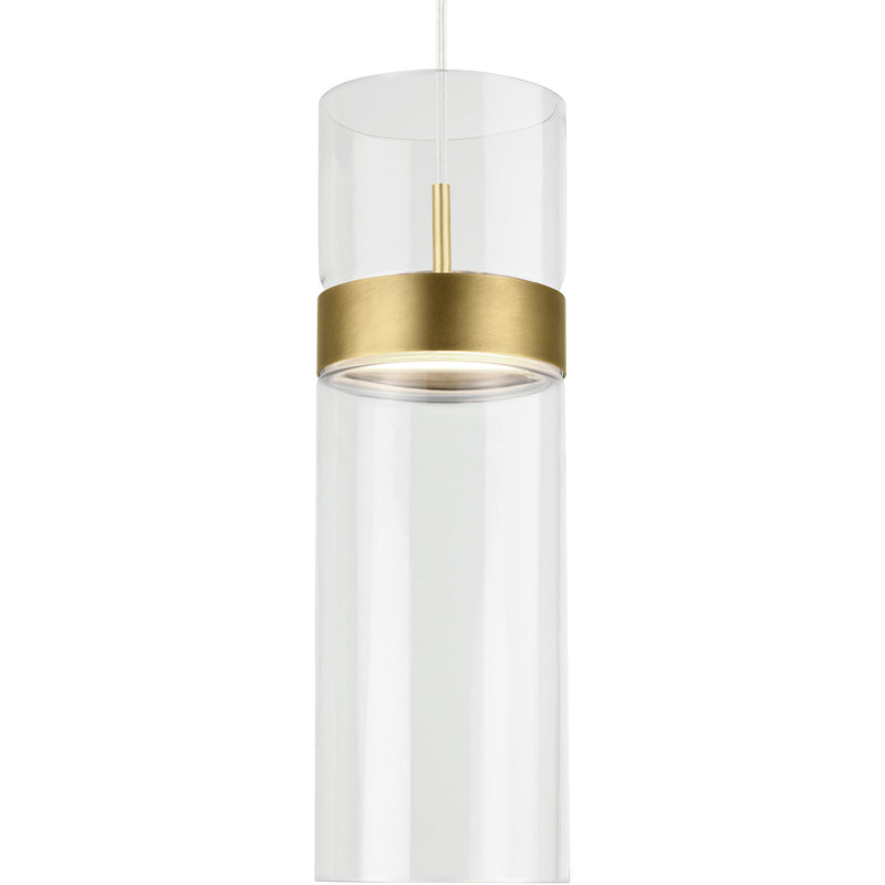 Visual Comfort Modern - 700TDMANMLCLNB-LED - Natural Brass