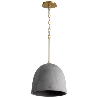 Oxygen - 3-641-1540 - LED Pendant - Dune - Dark Gray / Aged Brass