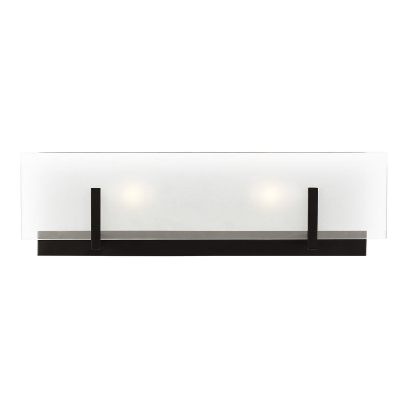 Visual Comfort Studio - 4430802-112 - Two Light Wall / Bath - Syll - Midnight Black