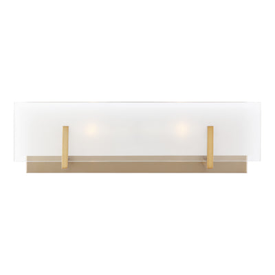 Visual Comfort Studio - 4430802-848 - Two Light Wall / Bath - Syll - Satin Brass