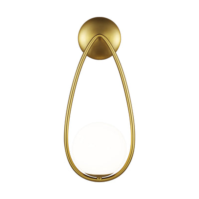 Visual Comfort Studio - AEW1011BBS - One Light Wall Sconce - Galassia - Burnished Brass