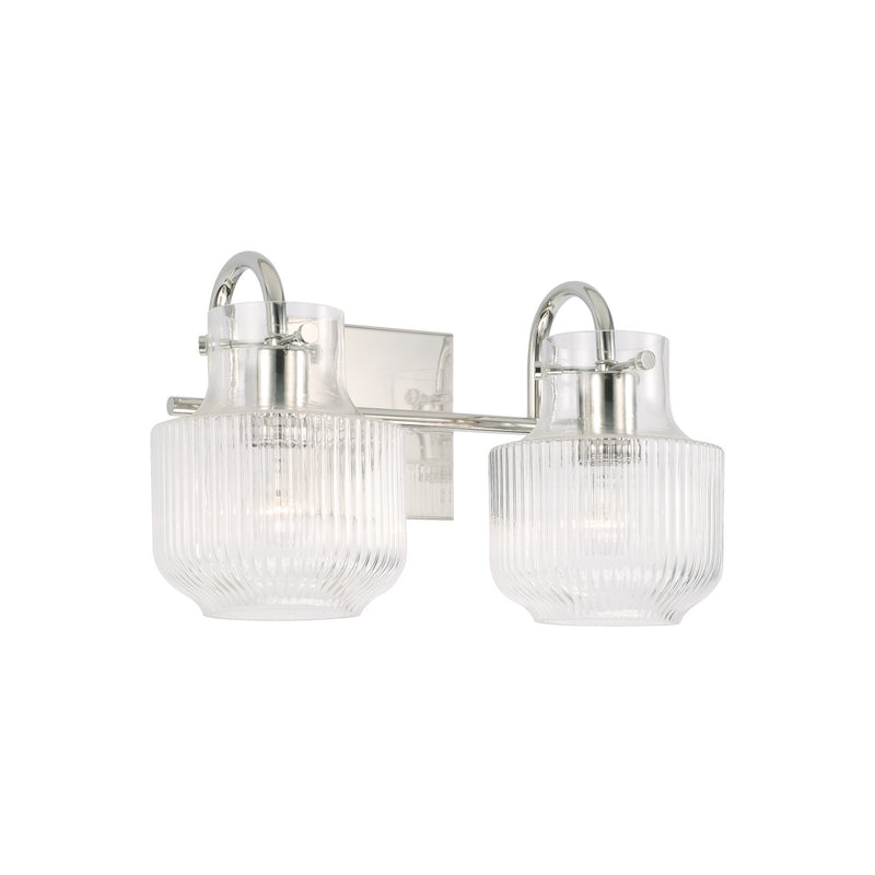 Capital Lighting - 145121PN - Two Light Vanity - Nyla - Polished Nickel