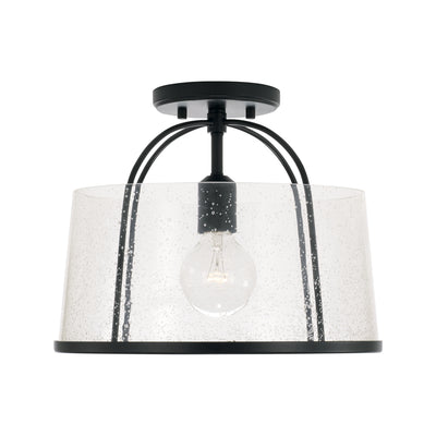 Capital Lighting - 247011MB - One Light Flush Mount - Madison - Matte Black