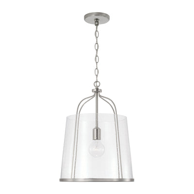 Capital Lighting - 347011BN - One Light Pendant - Madison - Brushed Nickel