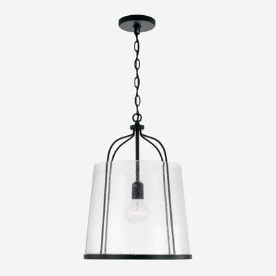 Capital Lighting - 347011MB - One Light Pendant - Madison - Matte Black