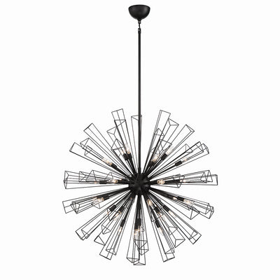 Eurofase - 43864-010 - 29 Light Chandelier - Dendelio - Black