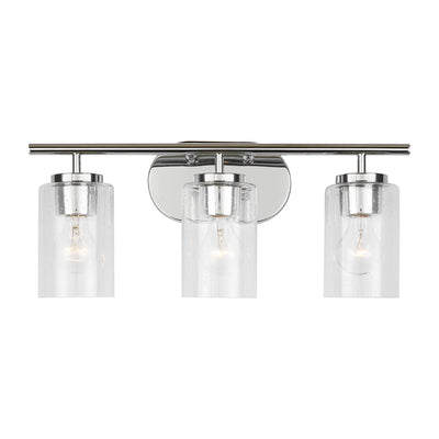 Generation Lighting. - 41172-05 - Three Light Wall / Bath - Oslo - Chrome