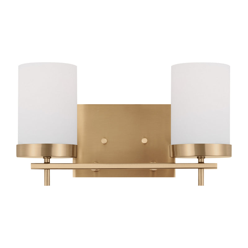 Visual Comfort Studio - 4490302-848 - Two Light Bath - Zire - Satin Brass