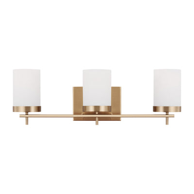 Visual Comfort Studio - 4490303-848 - Three Light Bath - Zire - Satin Brass