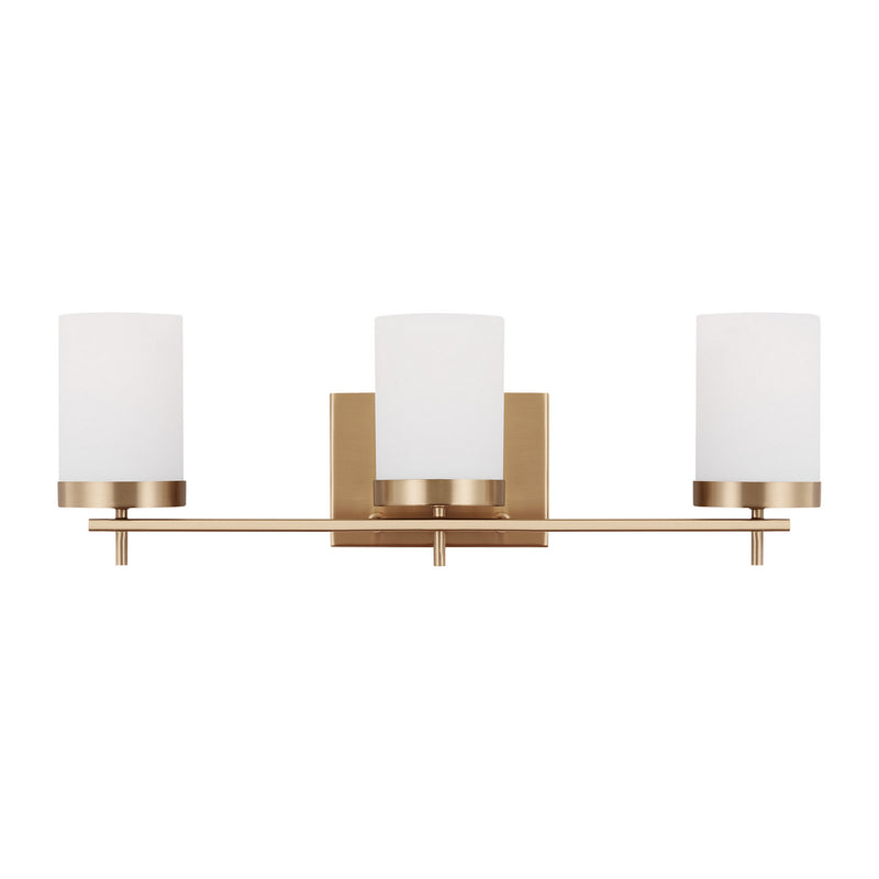 Visual Comfort Studio - 4490303EN3-848 - Three Light Bath - Zire - Satin Brass