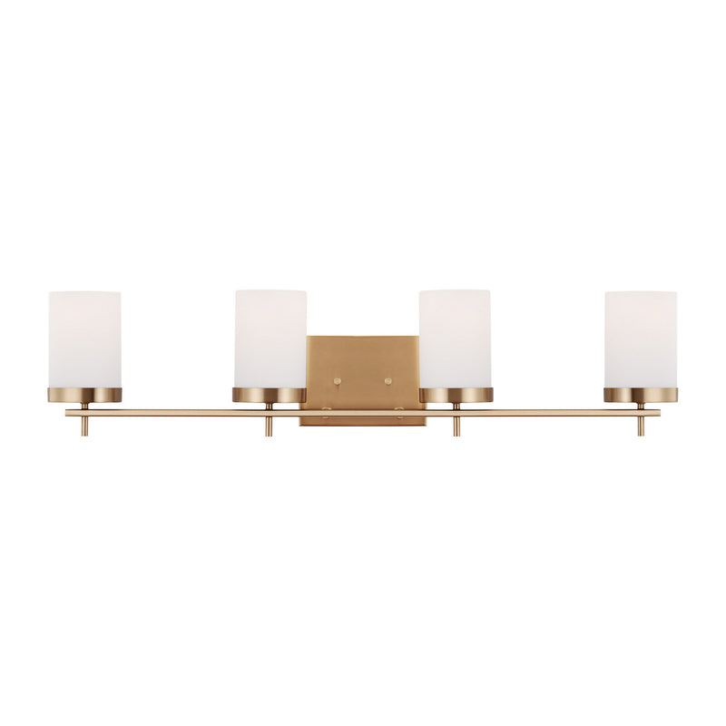 Visual Comfort Studio - 4490304EN3-848 - Four Light Bath - Zire - Satin Brass