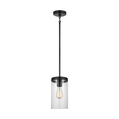 Visual Comfort Studio - 6590301-112 - One Light Pendant - Zire - Midnight Black