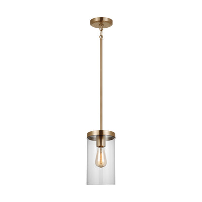 Visual Comfort Studio - 6590301-848 - One Light Pendant - Zire - Satin Brass