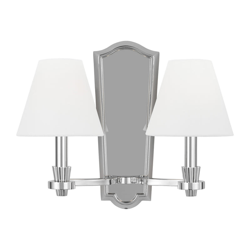 Visual Comfort Studio - AW1112PN - Two Light Wall Sconce - Paisley - Polished Nickel