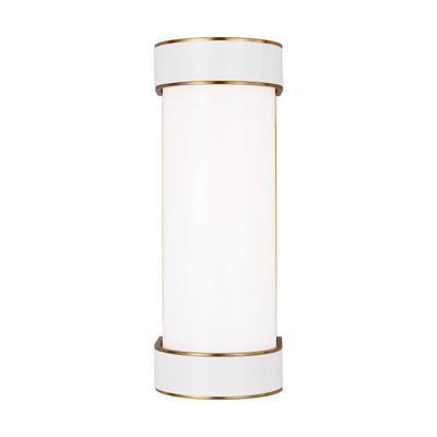 Visual Comfort Studio - KSW1051BBSGW - LED Vanity - Monroe - Burnished Brass