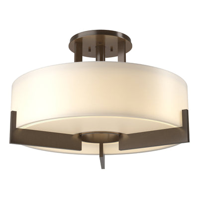 Axis 19-Inch Three Light Semi-Flush Mount