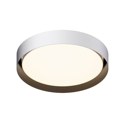 ET2 - E51014-WTBK - LED Flush Mount - Echo - White / Black