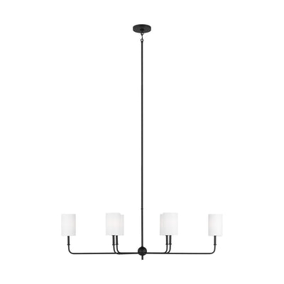 Visual Comfort Studio - 3609306EN-112 - LED Chandelier - Foxdale - Midnight Black