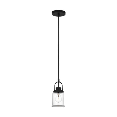 Visual Comfort Studio - 6544701-112 - One Light Pendant - Anders - Midnight Black