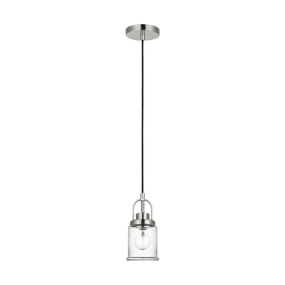 Visual Comfort Studio - 6544701-962 - One Light Pendant - Anders - Brushed Nickel