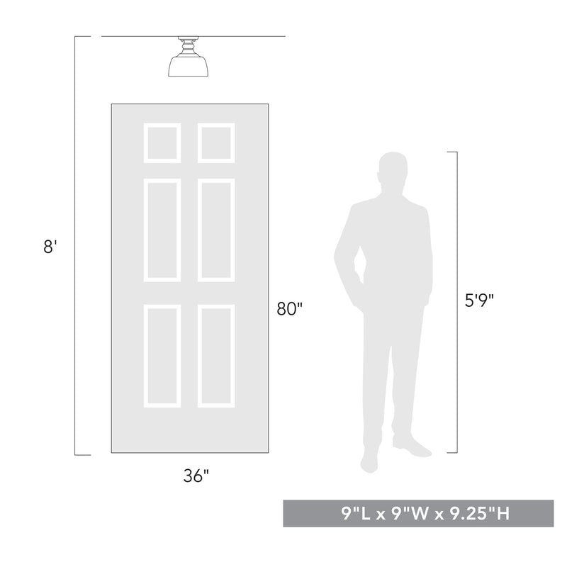 Holmes  Flush Mount