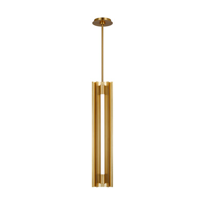 Visual Comfort Studio - KP1084BBS - LED Pendant - Carson - Burnished Brass