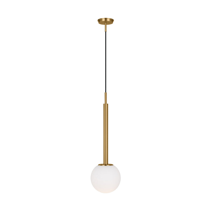 Visual Comfort Studio - KP1141BBS - One Light Pendant - Nodes - Burnished Brass